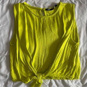 ZARA tie tank top